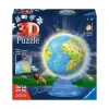 Puzzle 3D Globo con Luz 180pcs