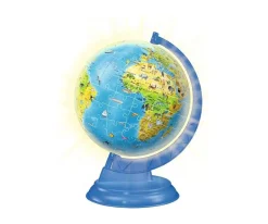 Puzzle 3D Globo con Luz 180pcs