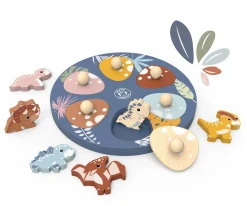Puzzle Dino Surprise de Madera