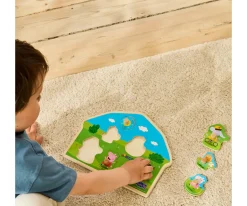 Puzzle Encajable de Madera Peppa Pig