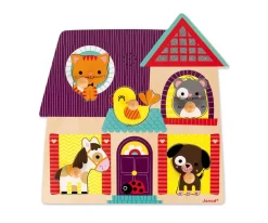 Puzzle Encajable Musical Amiguitos Animales