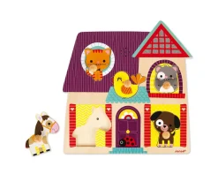 Puzzle Encajable Musical Amiguitos Animales