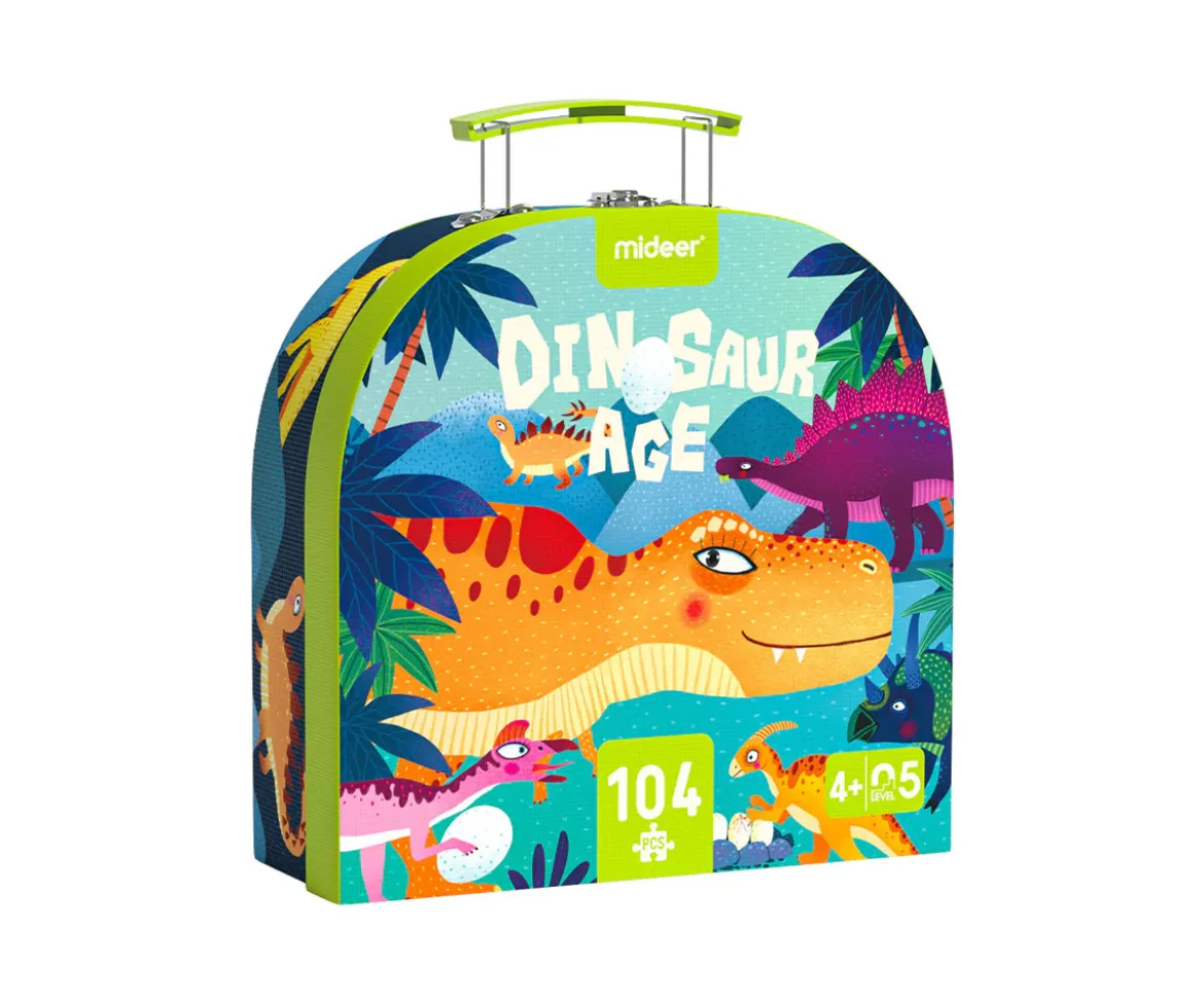 Puzzle en Maletín Dinosaur Age