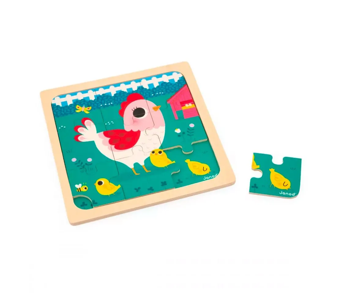 Puzzle Gallina Henriette