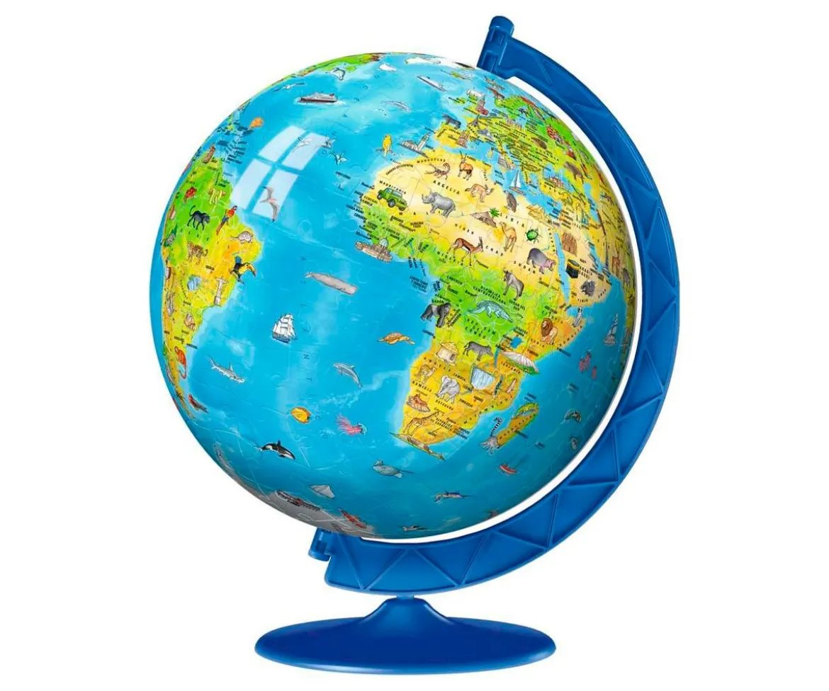 Puzzle Globo Geográfico 3D