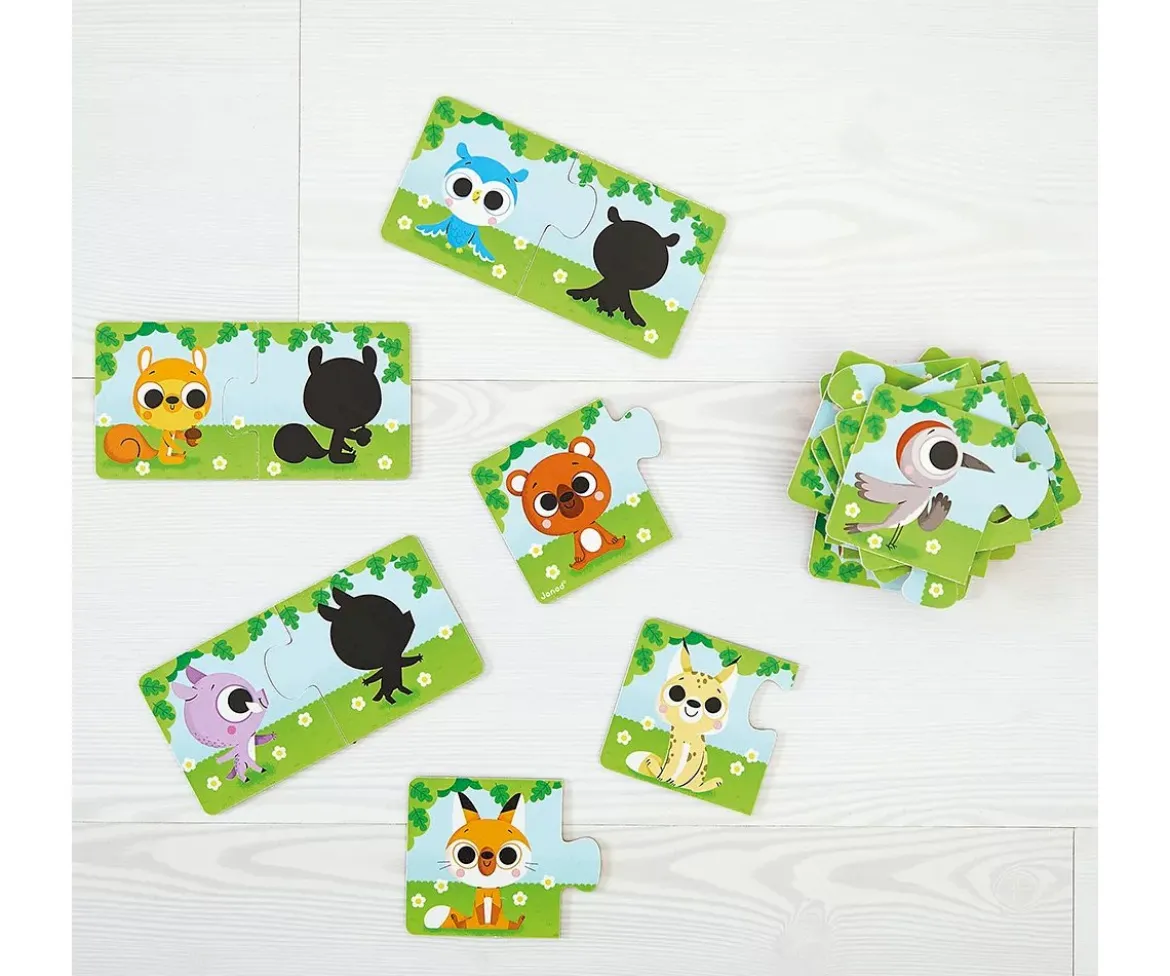 Puzzle Los Animales y su Sombra