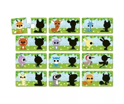 Puzzle Los Animales y su Sombra