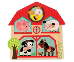 Puzzle Musical Encajable Granja