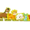 Puzzle Números y Animales de Granja