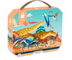 Puzzle Panorámico Dinosaurios
