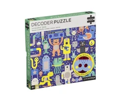 Puzzle 100 Piezas Con Descodificador Monstruos