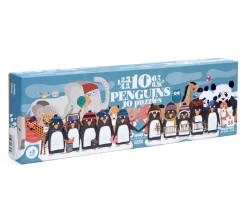 Puzzle 10 pingüinos