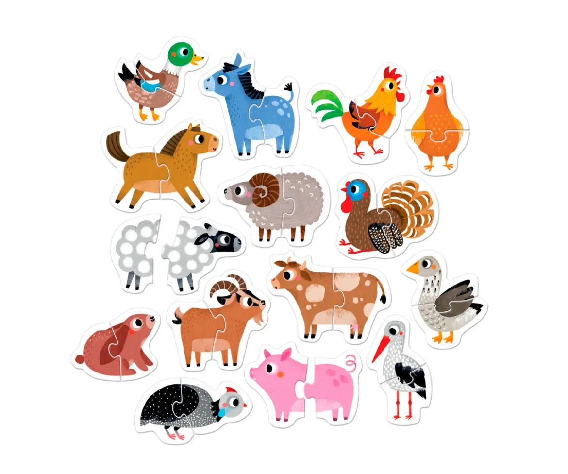 Puzzle Progressive Farm Animals