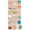 6 Puzzles de Madera Mamá y Bebé