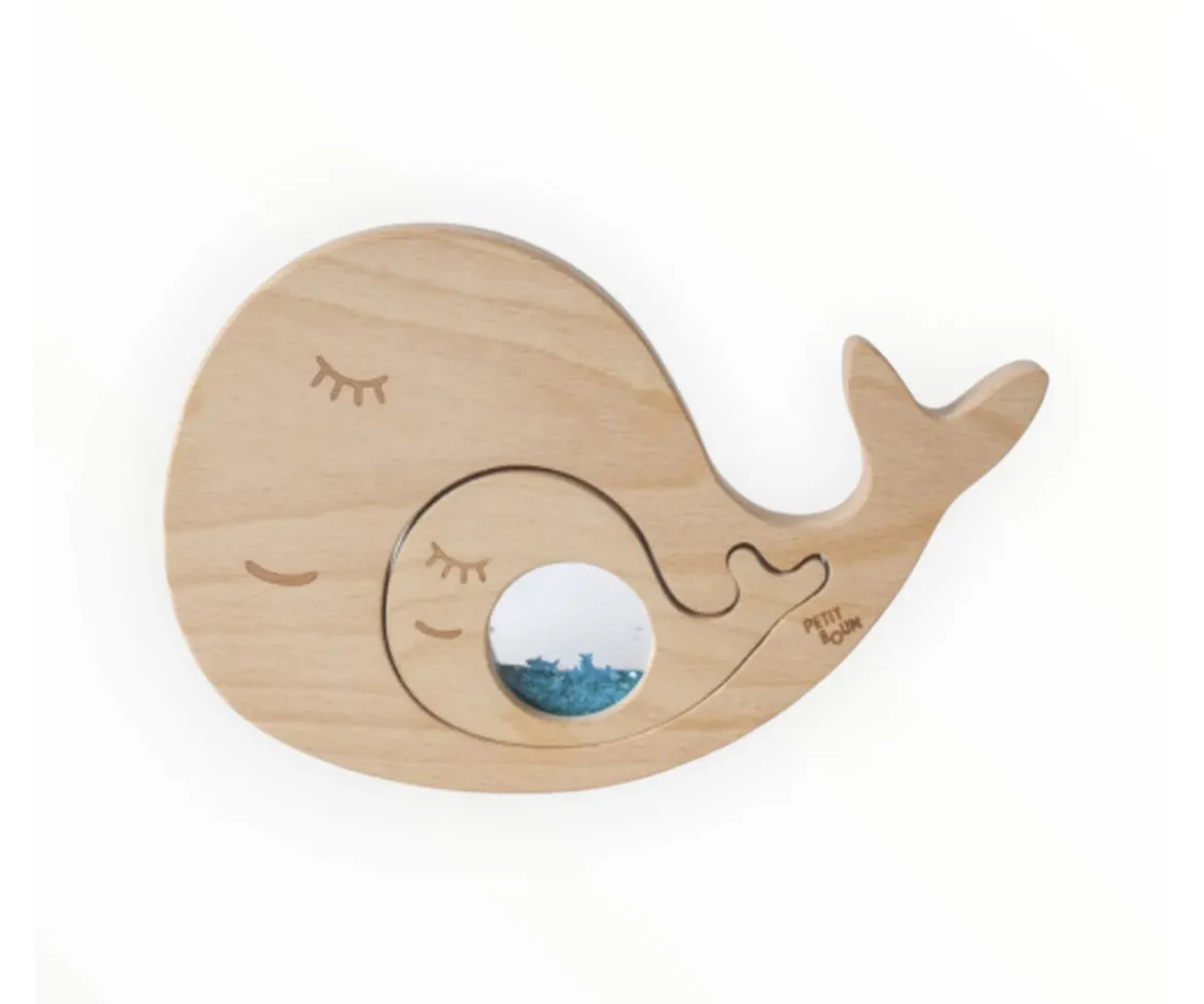 Puzzle Sensorial Whale and Baby