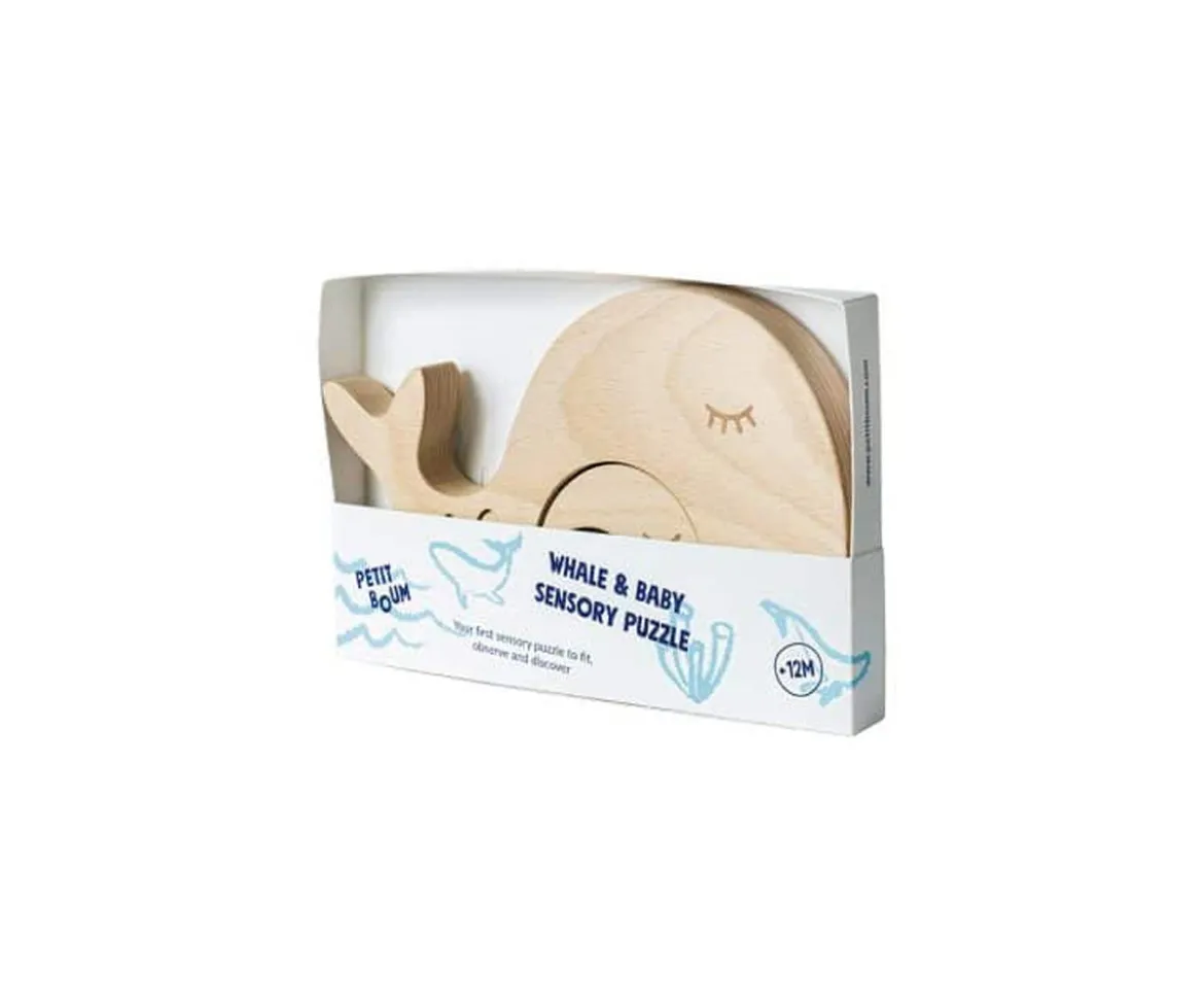 Puzzle Sensorial Whale and Baby