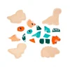 4 Puzzles Evolutivos Dino
