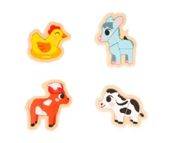 4 Puzzles Evolutivos Granja