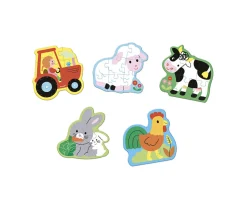 5 Puzzles Evolutivos La Granja