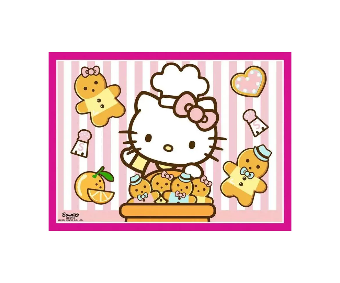 4 Puzzles Hello Kitty