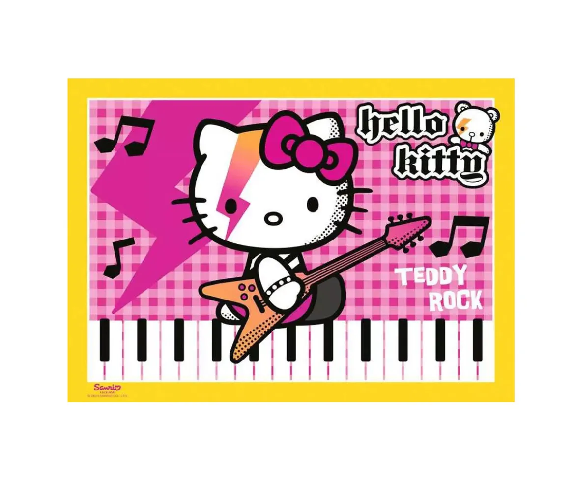 4 Puzzles Hello Kitty Bumper Puzzle 100pcs