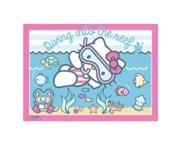 4 Puzzles Hello Kitty Bumper Puzzle 100pcs