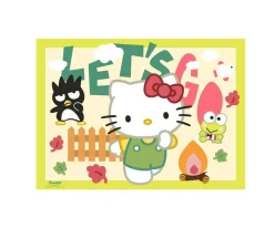 4 Puzzles Hello Kitty Bumper Puzzle 100pcs
