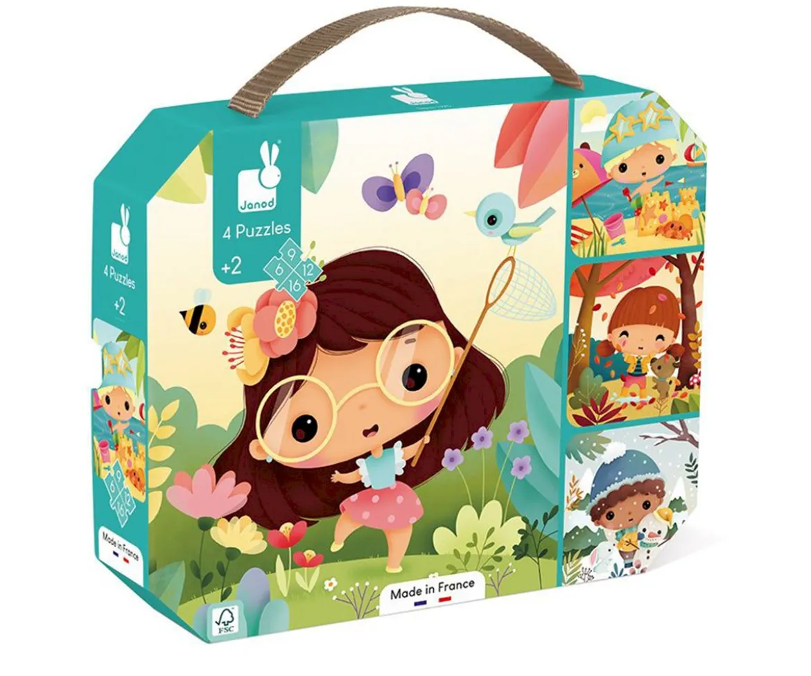 4 Puzzles Las 4 Estaciones