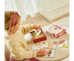 4 Puzzles Touch & Feel Granja