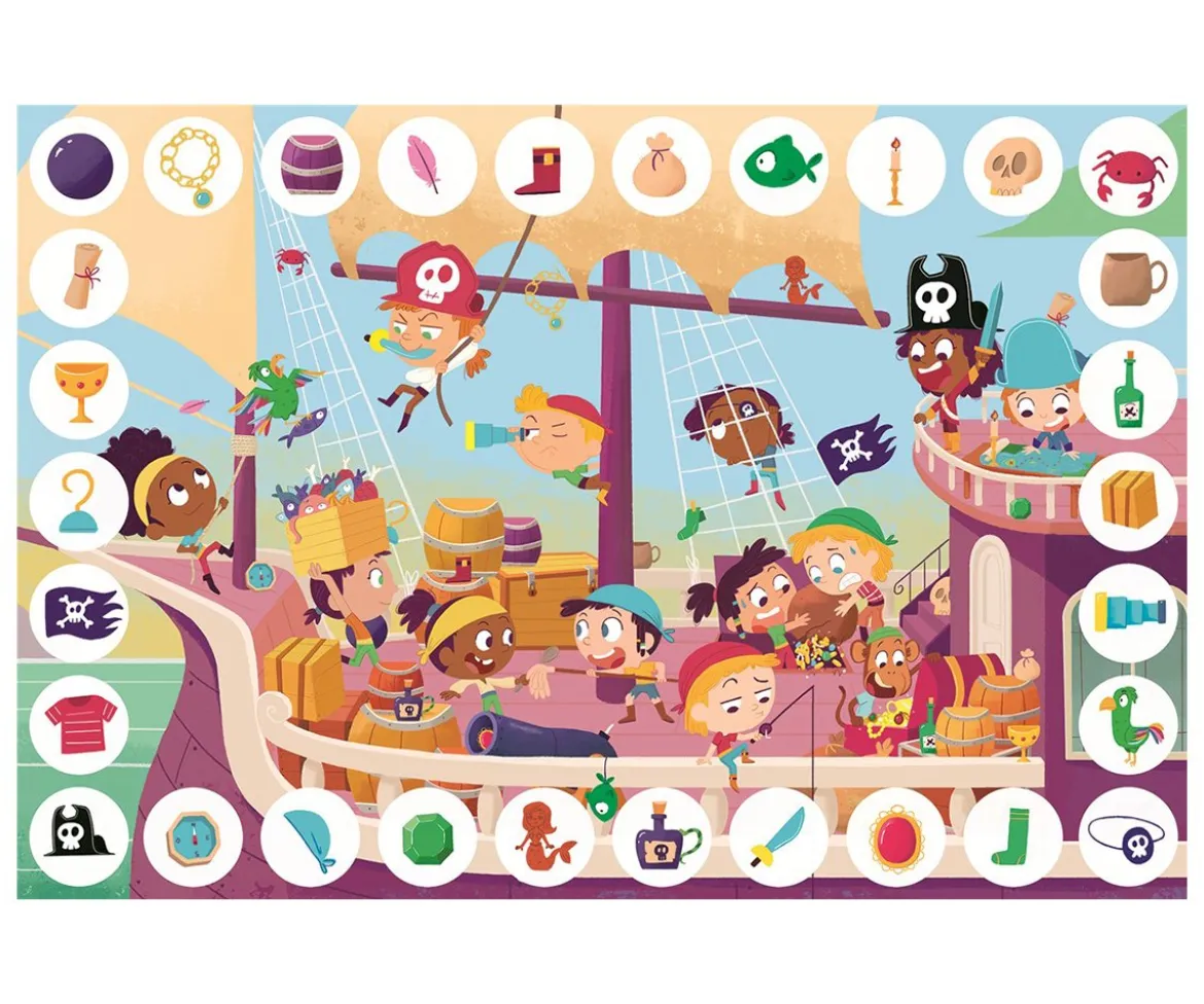 Puzzle Zoom Tesoro Pirata