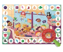 Puzzle Zoom Tesoro Pirata