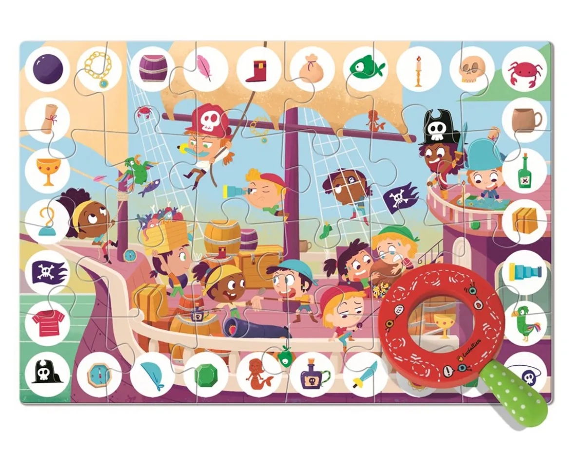 Puzzle Zoom Tesoro Pirata
