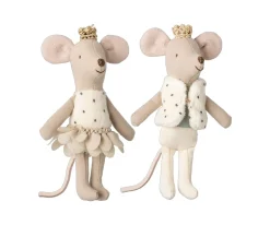 Ratones Gemelos Reales en Caja de Cerillas