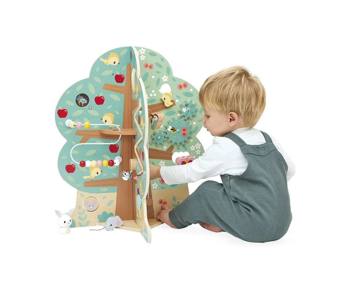 Árbol Multiactividades de Madera 20 Juegos
