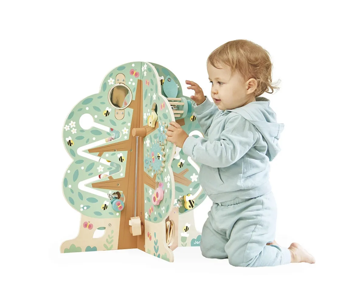 Árbol Multiactividades de Madera 20 Juegos