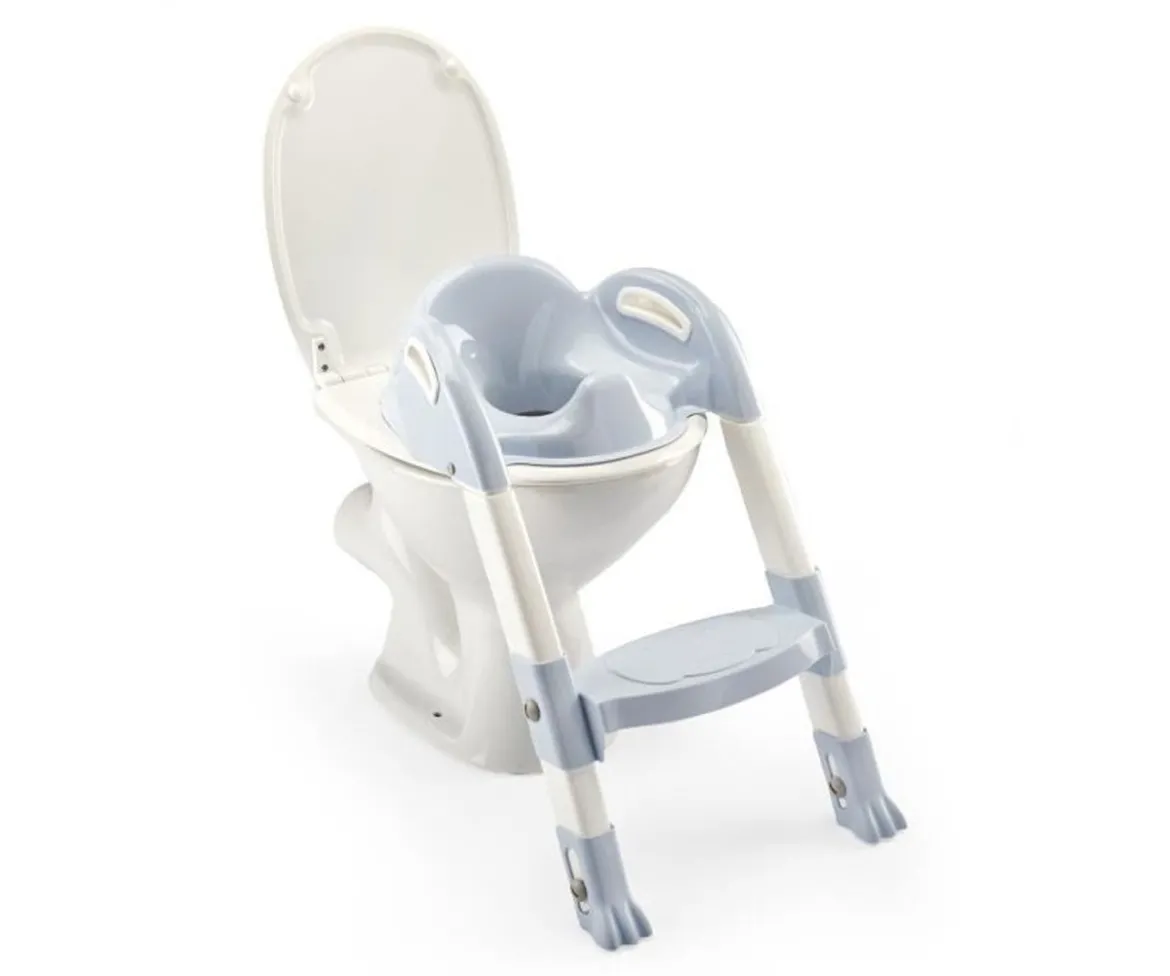 Reductor Baño con Escalón Kiddyloo Azul