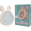 Reloj Despertador Infantil Conejito Rosa