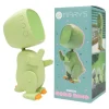 Reloj Despertador Infantil Robo Dino Verde