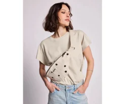 Riñonera de Algodón Orgánico Olivia Polka Dot