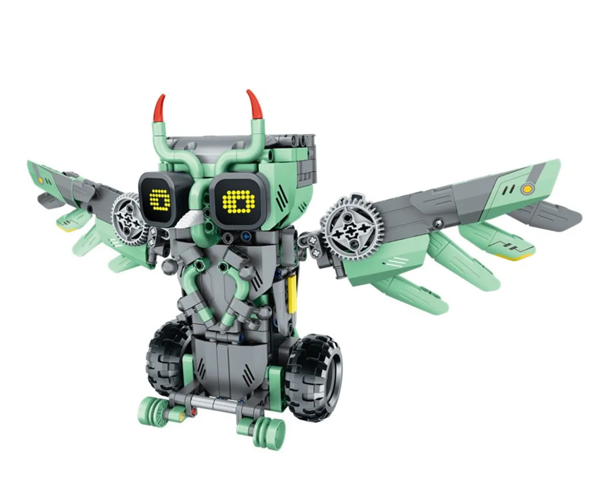 Robot Radio Control 5 en 1 Verde