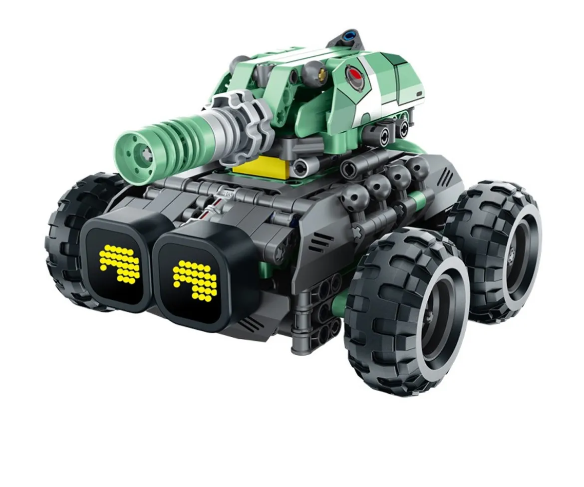 Robot Radio Control 5 en 1 Verde