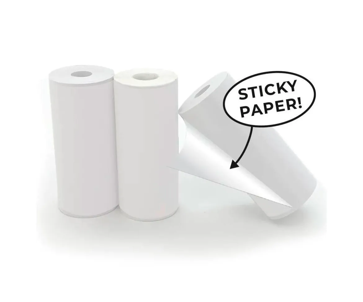 3 Rollos de Papel Adhesivo para Cámara Hoppstar Artist