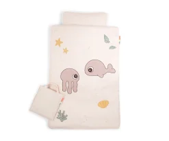 Ropa de Cama Junior Jelly & Wally Rosa Empolvado
