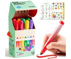 12 Rotuladores Lavables Perfumados Pop Scents