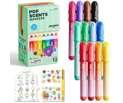 12 Rotuladores Lavables Perfumados Pop Scents