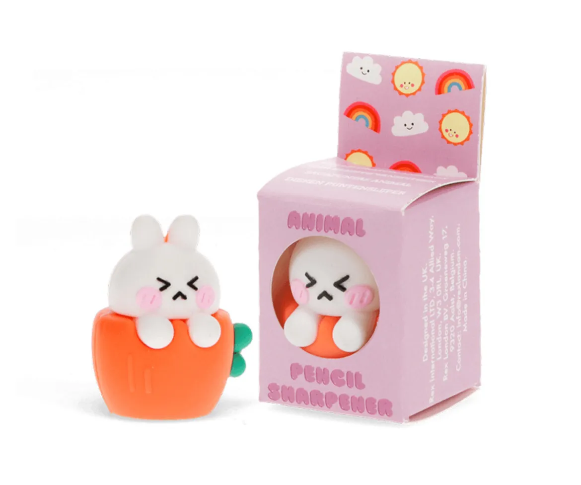 Sacapuntas Infantil Conejito Blanco