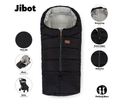 Saco Carro Bebé 3 en 1 Jibot Sweet Toffe