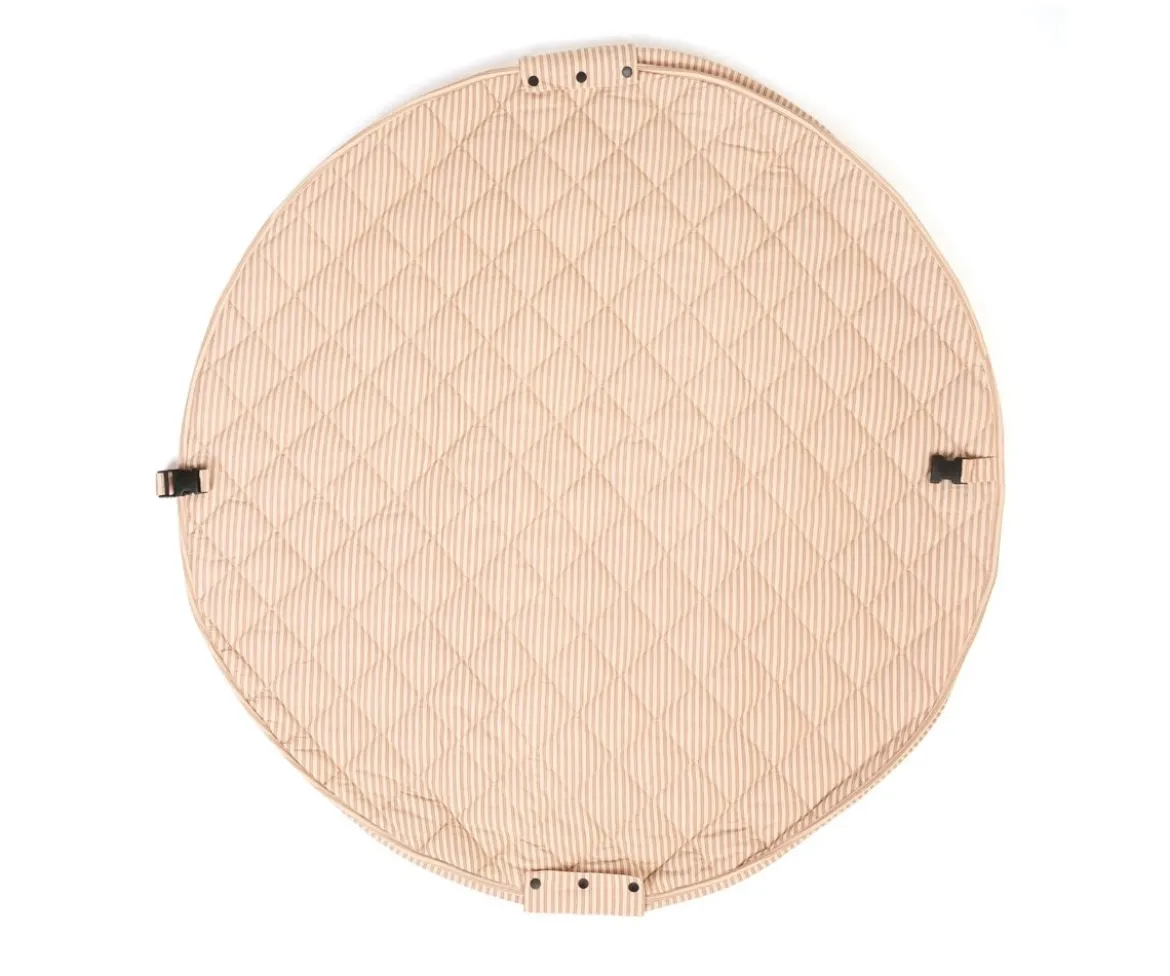 Saco Organic Noomad SOFT Reversible Play & Go Stripes Brown