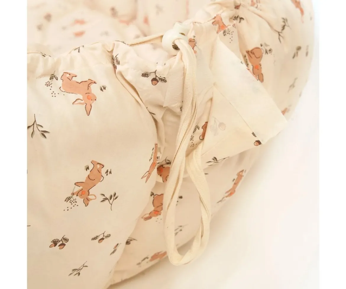Saco Play & Go Coco Bloom Orgánico Rabbit