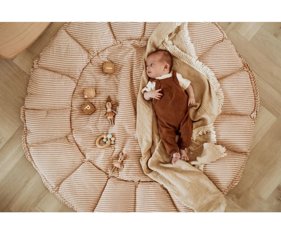 Saco Play & Go Coco Bloom Orgánico Stripes Brown